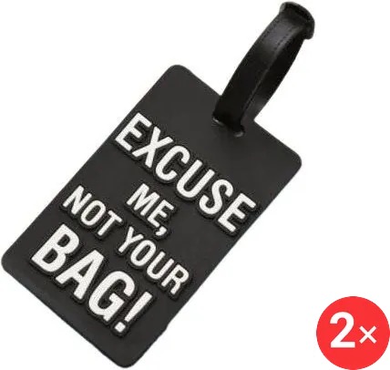 Take it shop Visačky na kufry s originálními nápisy - 5, 2 ks