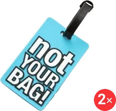 Take it shop Visačky na kufry s originálními nápisy - 3, 2 ks