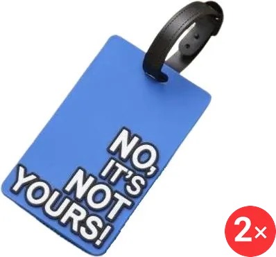 Take it shop Visačky na kufry s originálními nápisy - 2, 2 ks