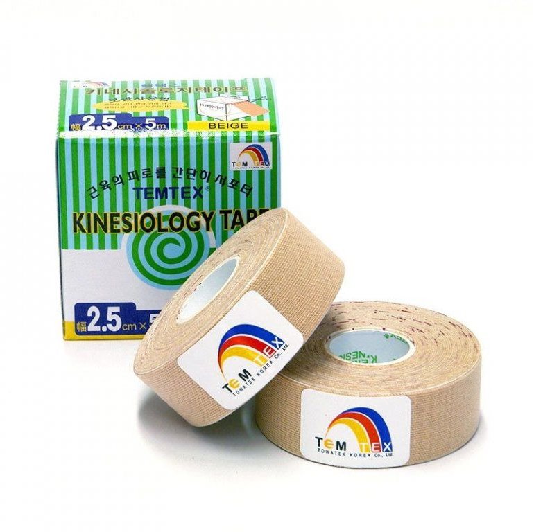 Tejp temtex tape classic béžový 2 x 2,5 cm