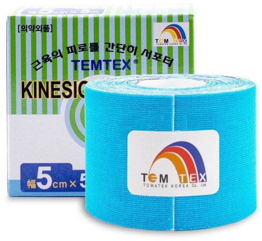 Tejp temtex tape classic modrý 5 cm