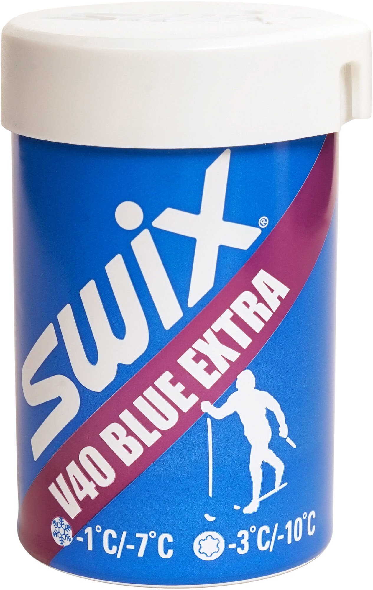 Lyžařský vosk swix v40 modrý extra 45g