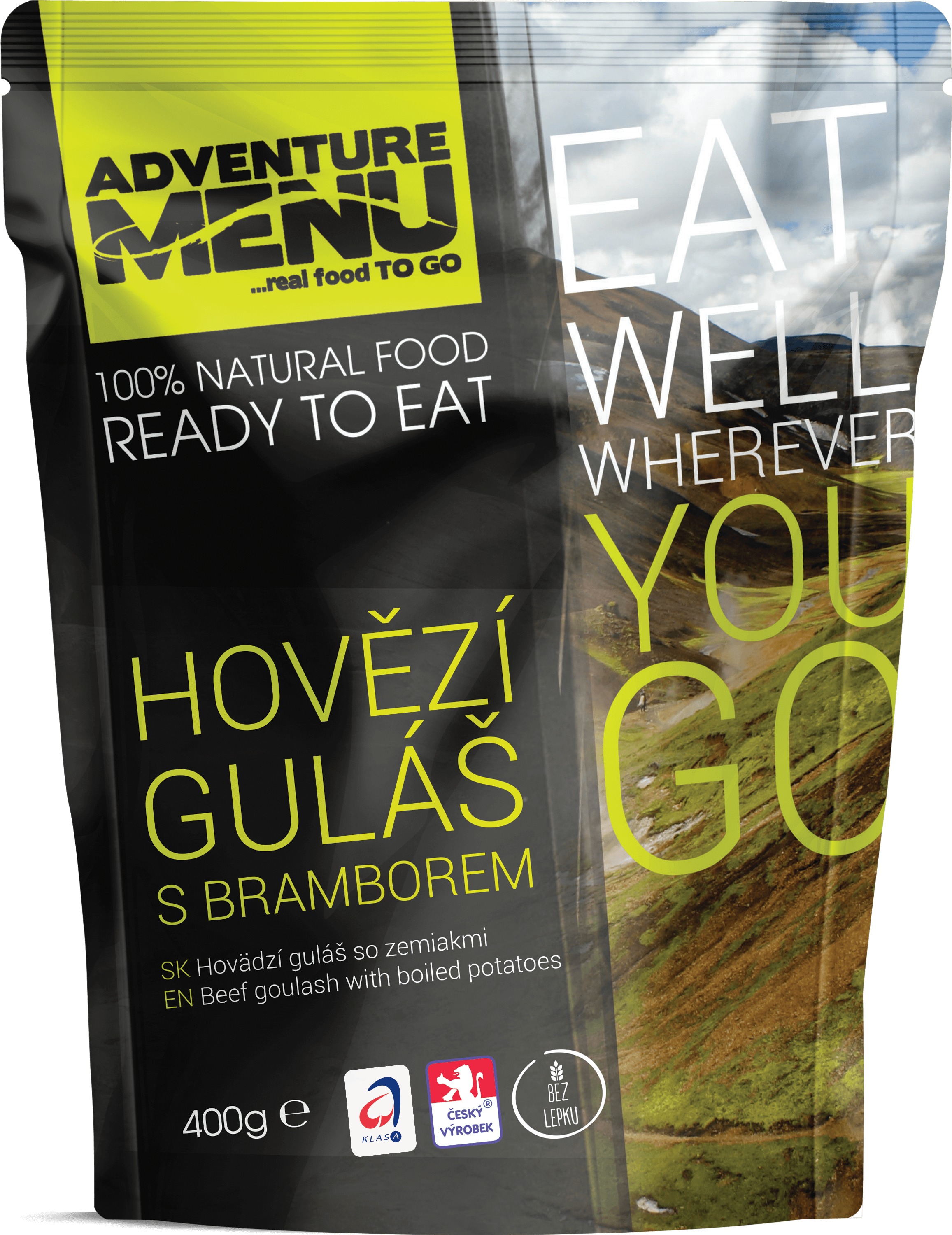 Adventure Menu - Hovězí guláš s bramborem