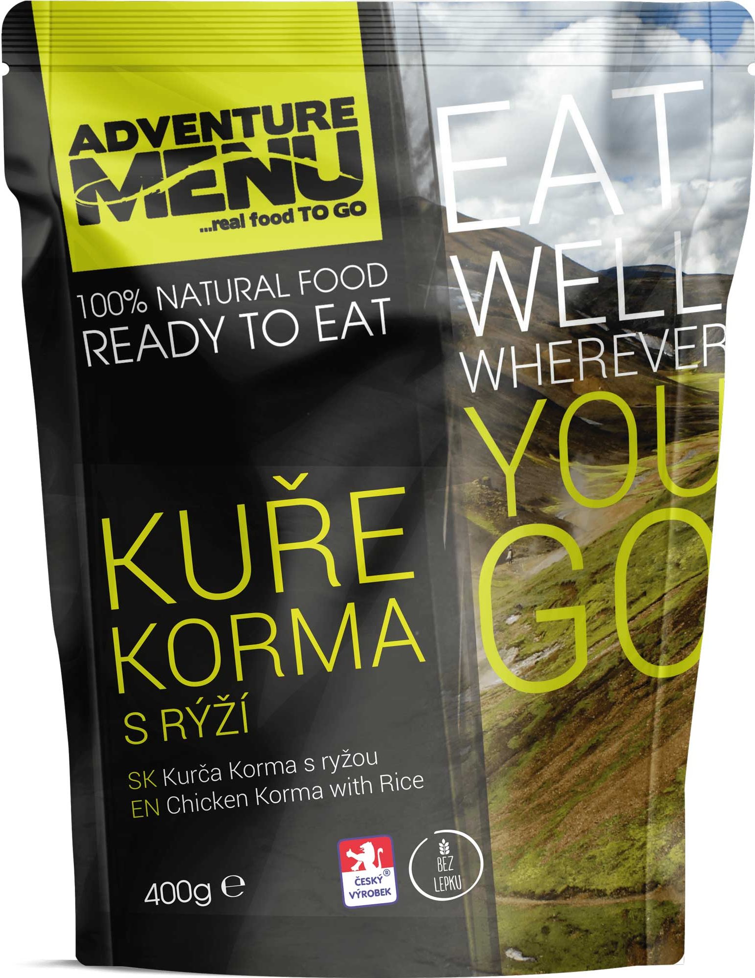 Adventure Menu - Kuře Korma s rýží