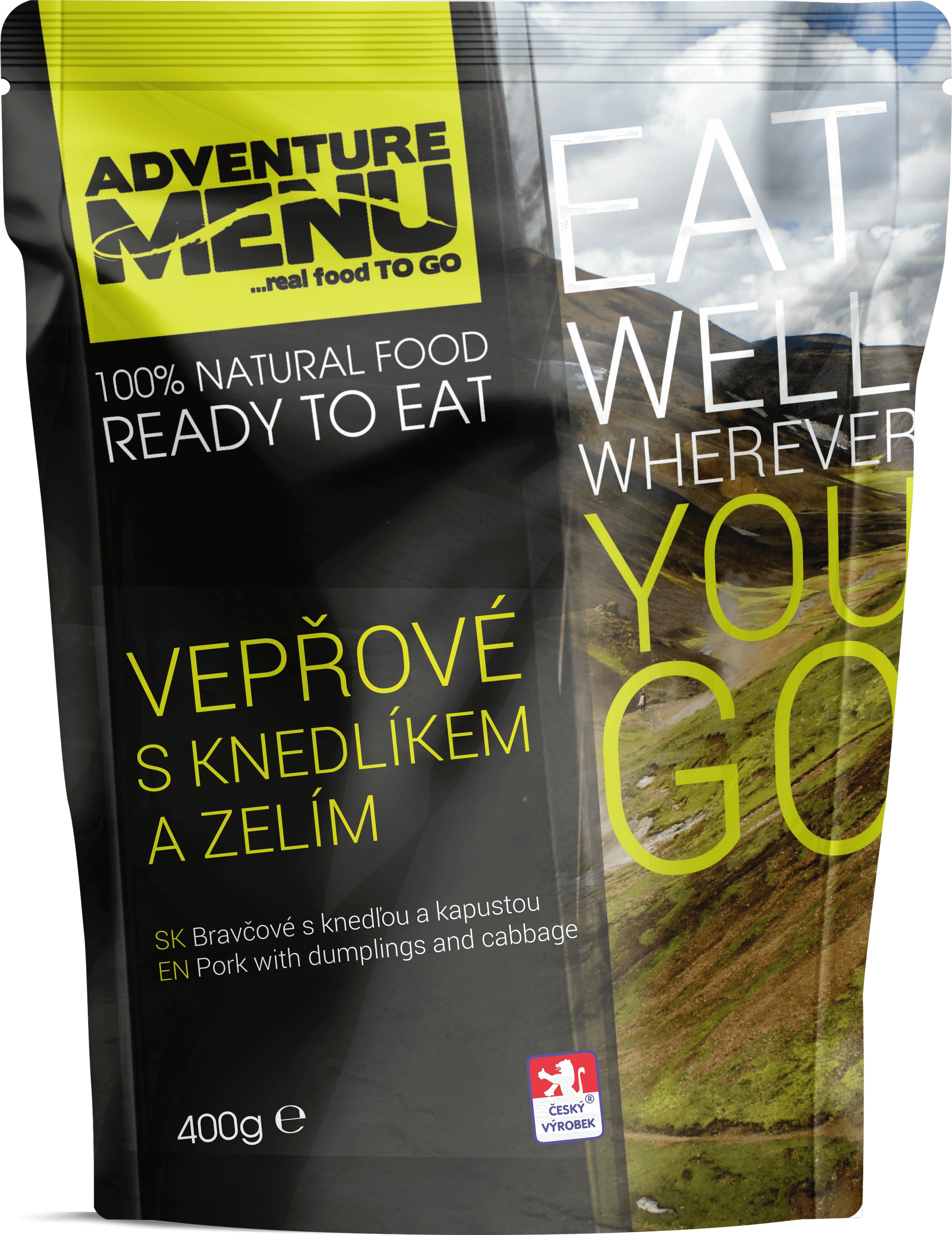 Adventure Menu - Vepřové s knedlíkem a zelím