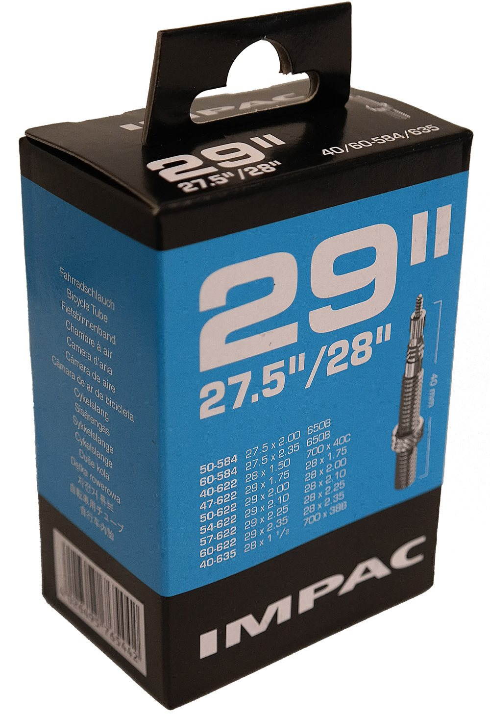 Impac duše 27,5"-28"-29" SV 50/60-584/622