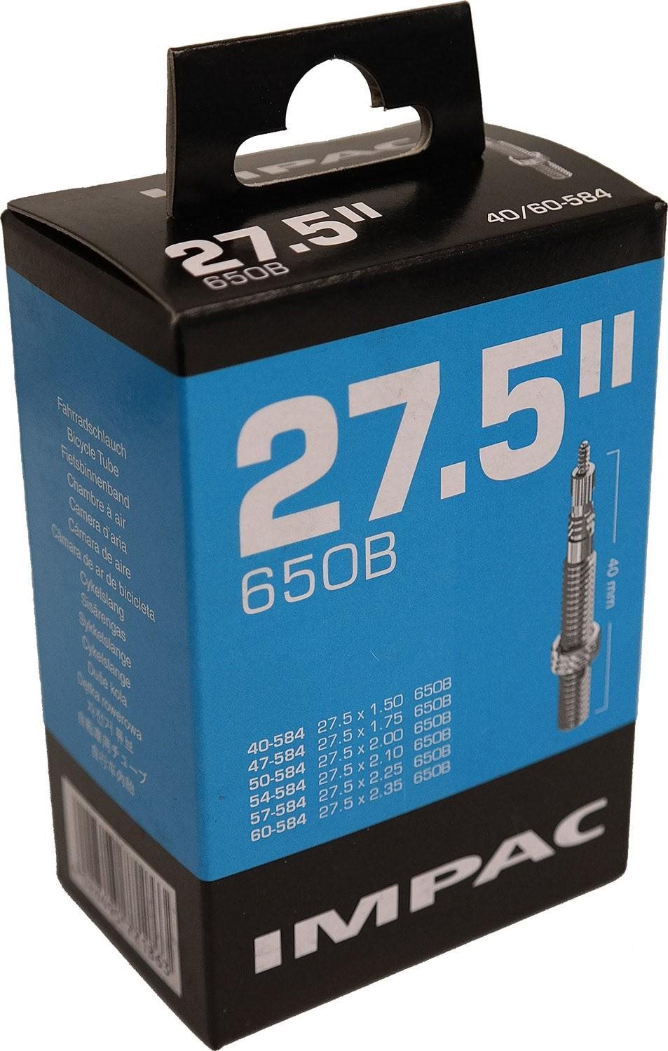 Impac duše 27.5" SV 40/60-584 galuskový ventil
