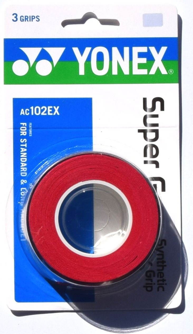 Omotávka na raketu yonex super grap červený