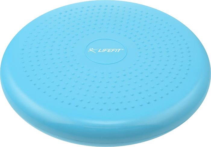 Lifefit Balance cushion 33cm, světle modrý