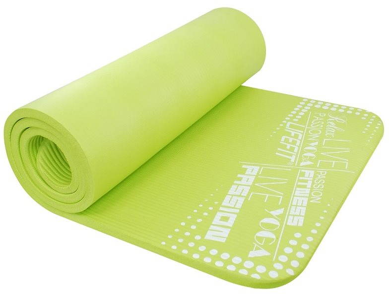 Lifefit Yoga Mat Exkluziv světle zelená