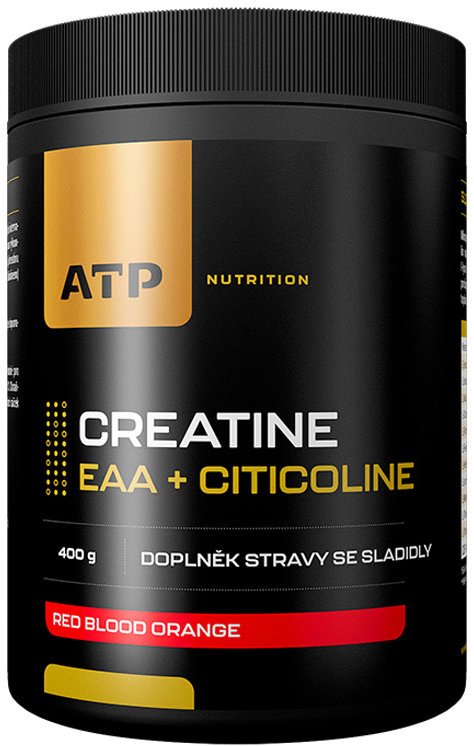 ATP Nutrition Creatine + EAA + Citicoline 400 g red blood orange