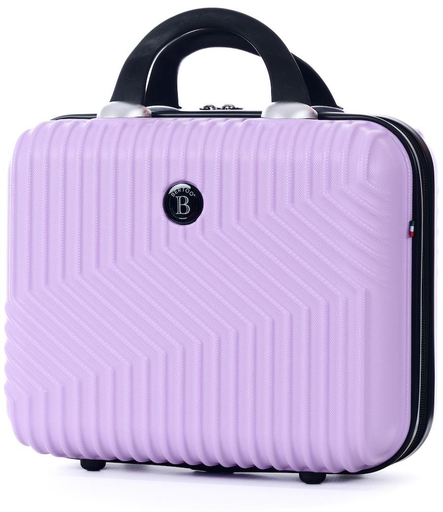 Bertoo Milano Cestovní kosmetický kufřík, světle fialový
