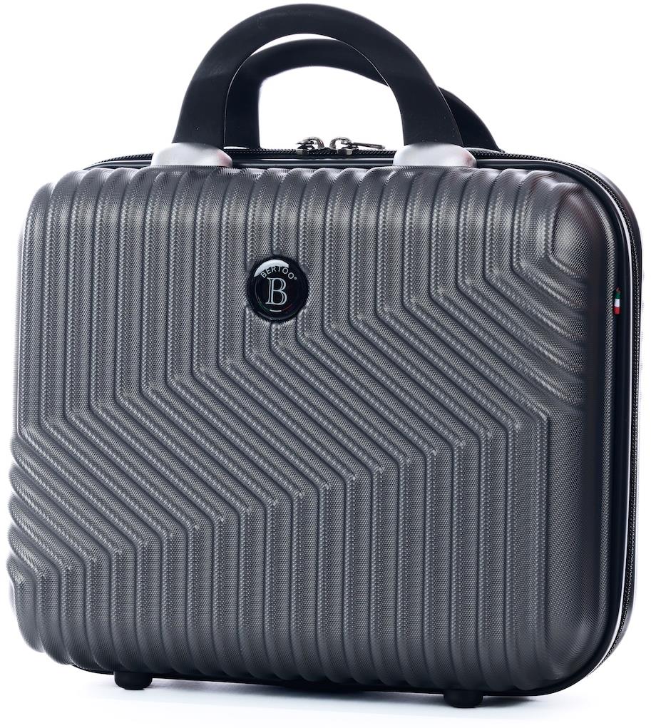Bertoo Milano Cestovní kosmetický kufřík, tmavě šedý