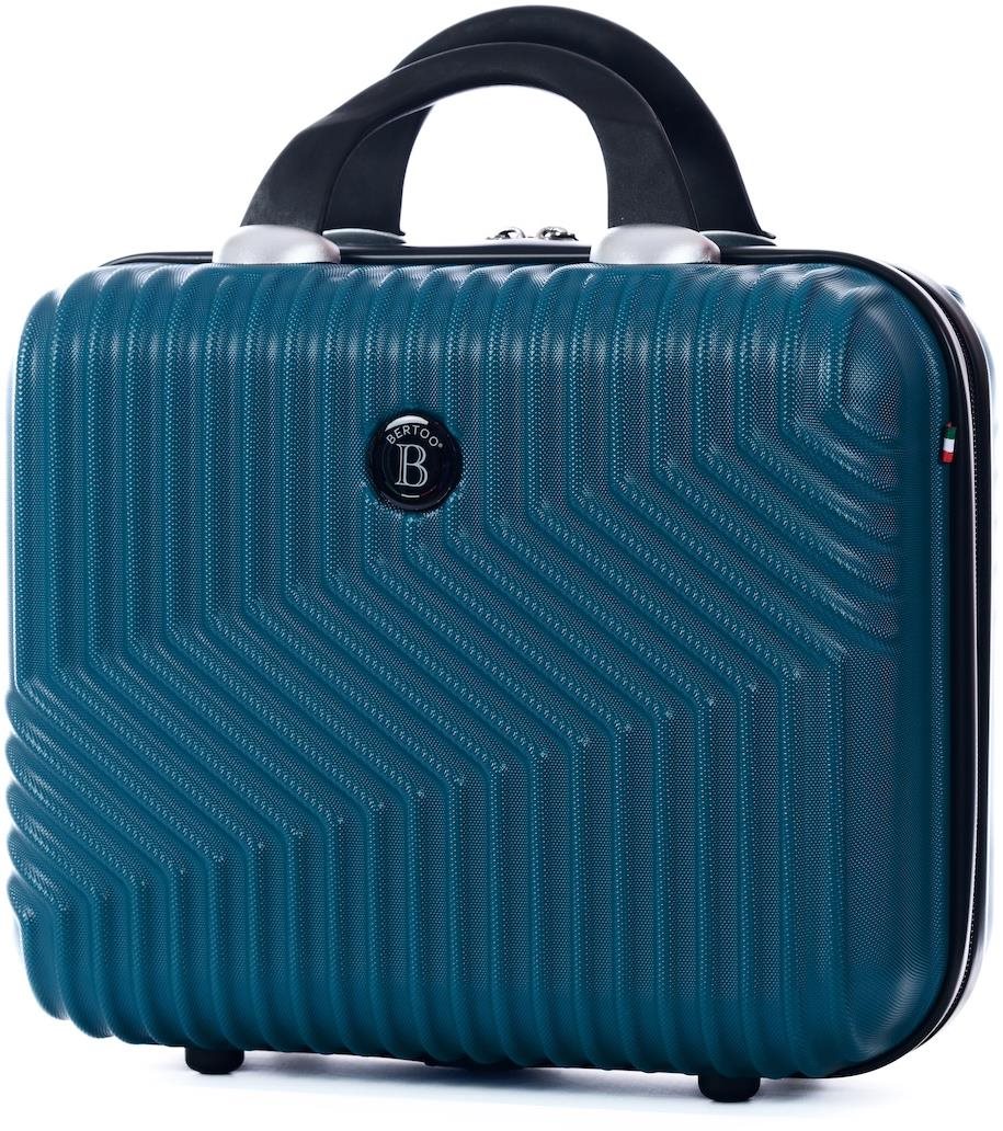 Bertoo Milano Cestovní kosmetický kufřík, zelený