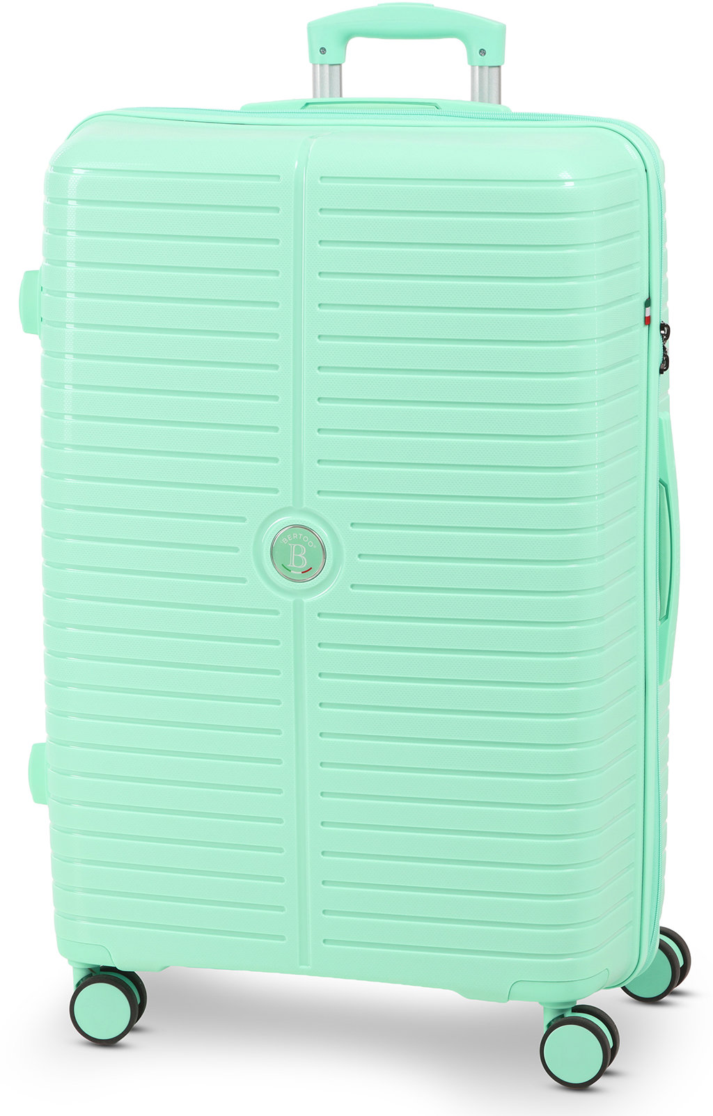 BERTOO Cestovní kufr Verona - green 97 l
