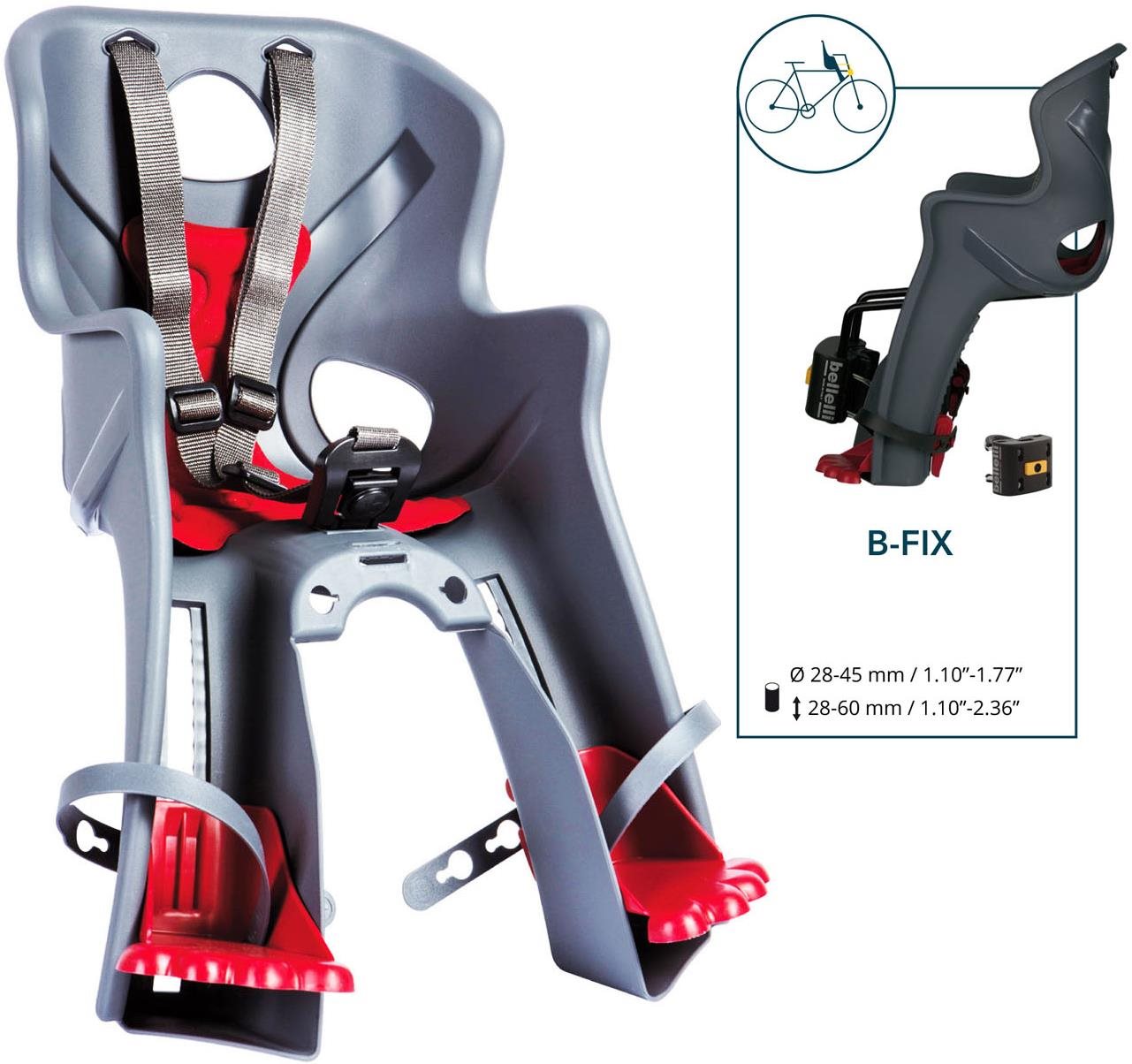 Bellelli Rabit stříbrná s B,FIX upínáním