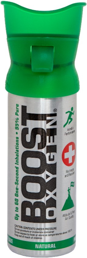 Boost Oxygen doplňkový kyslík v plechovce Přírodní, malý, 3 l