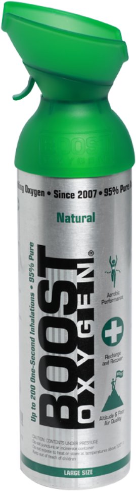 Boost Oxygen doplňkový kyslík v plechovce Přírodní, velký, 9 l
