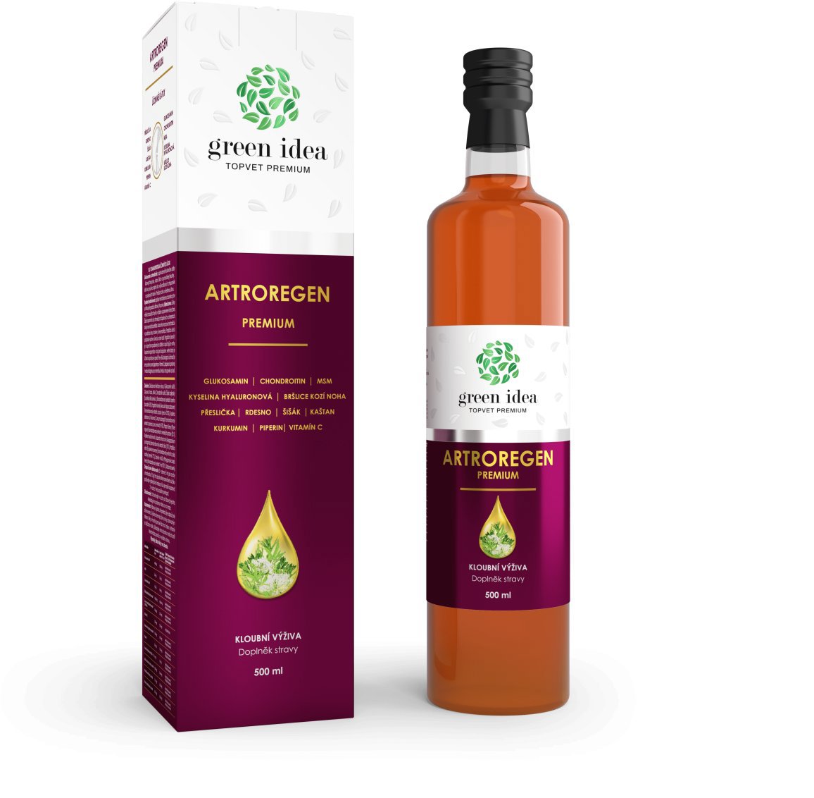 GREEN IDEA Artroregen premium kloubní výživa