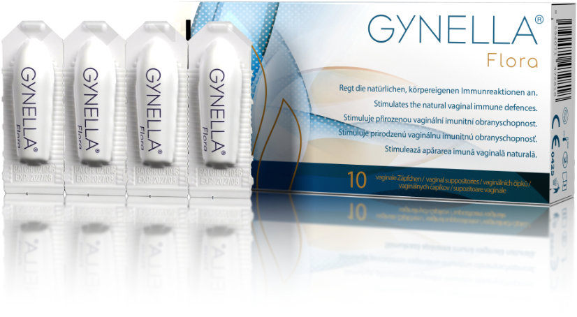 GYNELLA Flora 10 vaginálních čípků