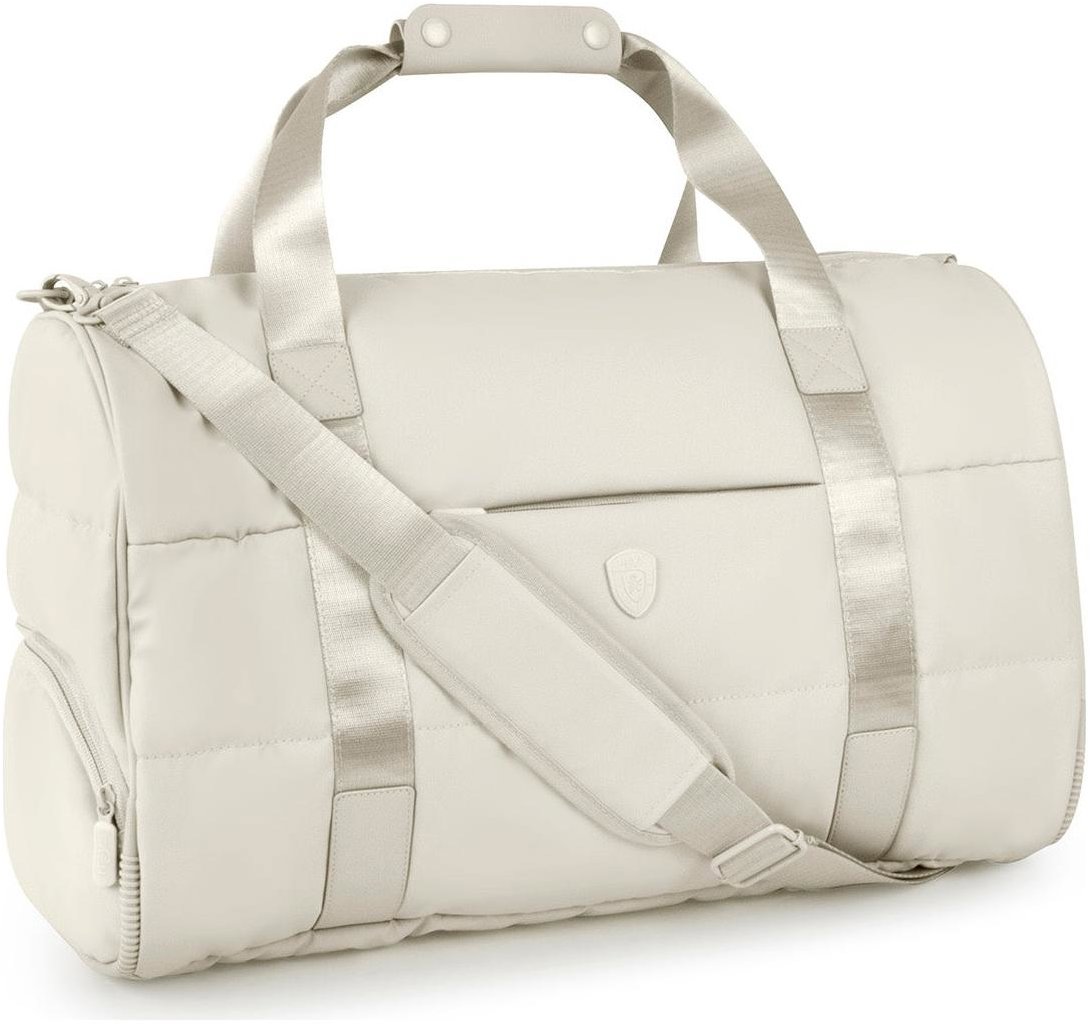 Heys Puffer Duffel Off White