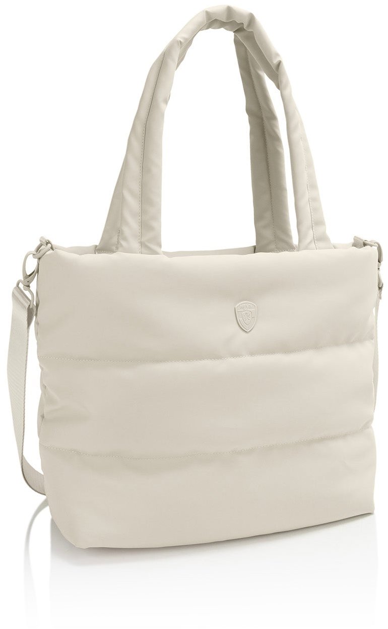 Heys Puffer Tote Bag Off White