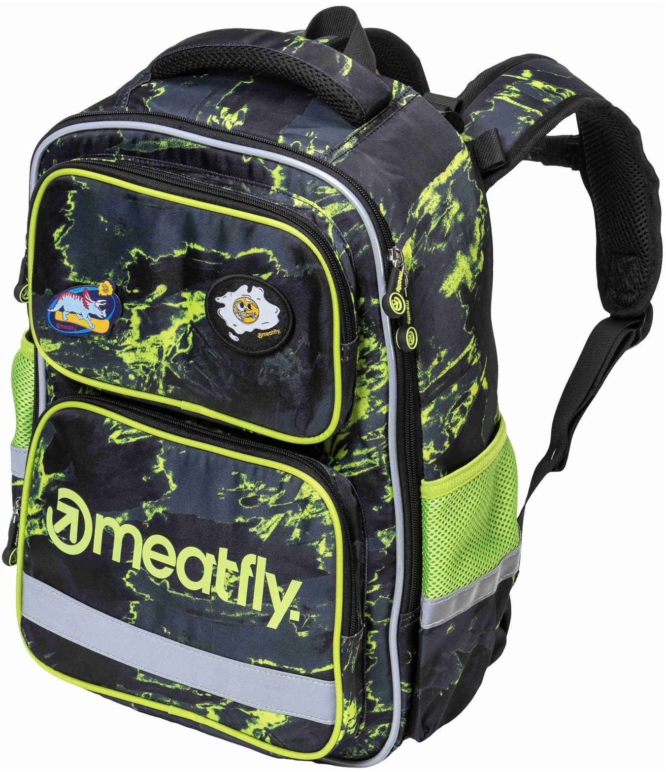 Batoh MEATFLY Max Lime Mossy v moderním designu