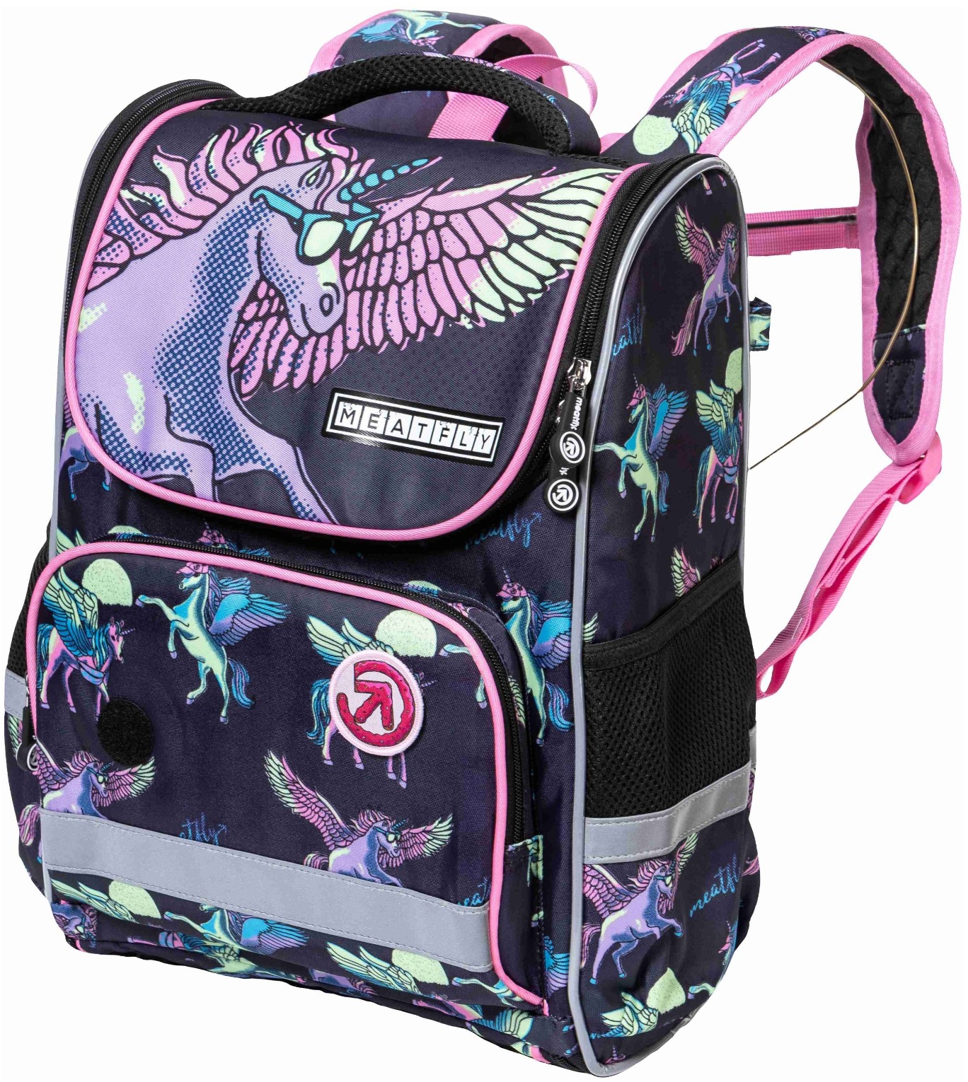 MEATFLY Alex Black Unicorn - unikátní batoh pro sportovce a outdoorové aktivity