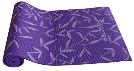 MASTER Yoga PVC 8 mm, 173×61 cm, fialová