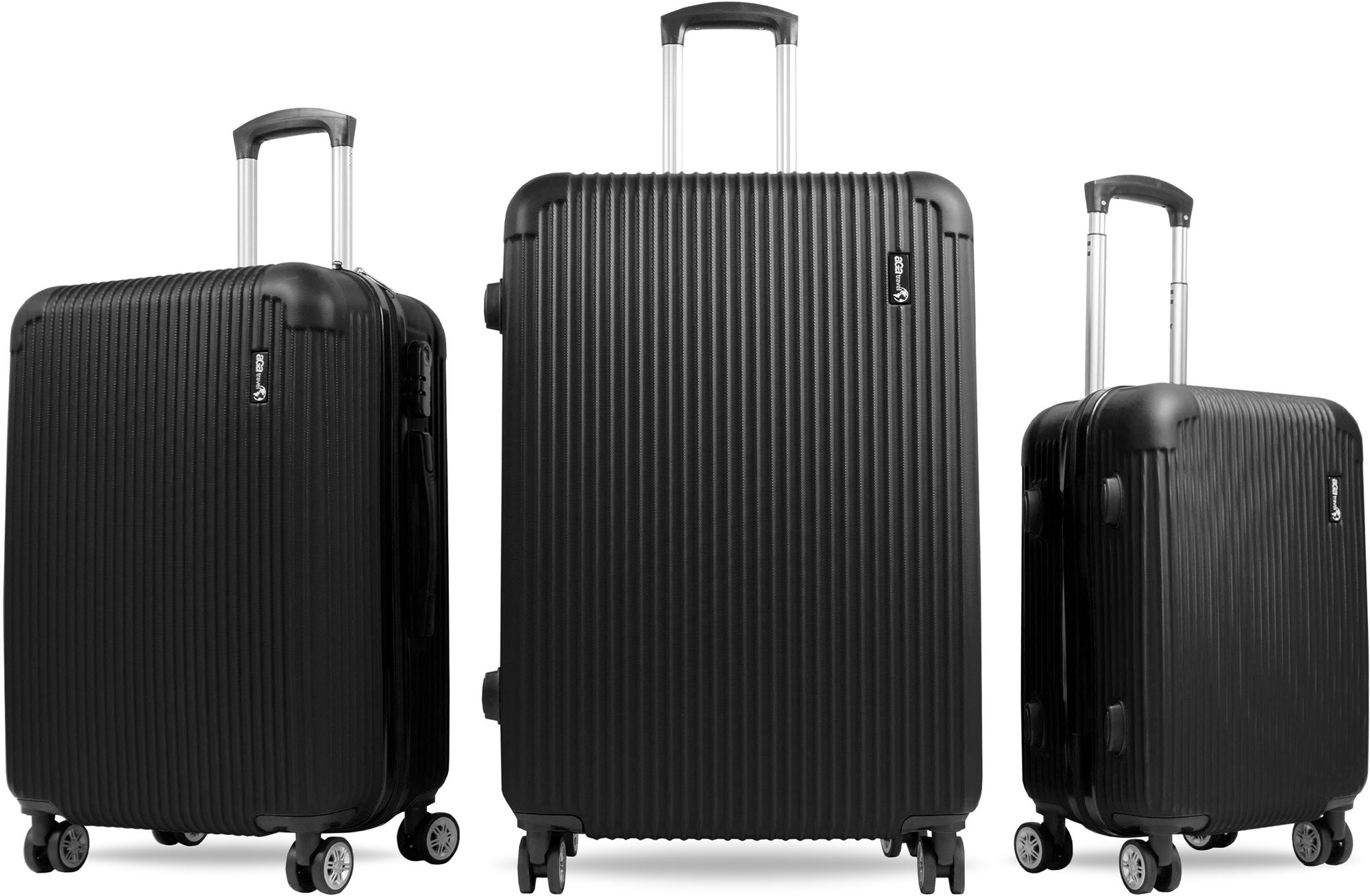 Aga Travel Sada cestovních kufrů MR4652 Černá