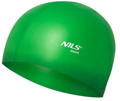 NILS Aqua Silikonová čepice NQC GR02 zelená