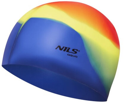 NILS Aqua Silikonová čepice NQC Multicolor M04