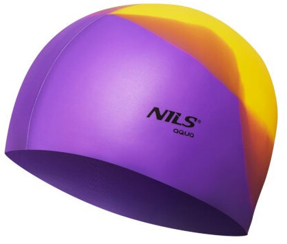 NILS Aqua Silikonová čepice NQC Multicolor M11