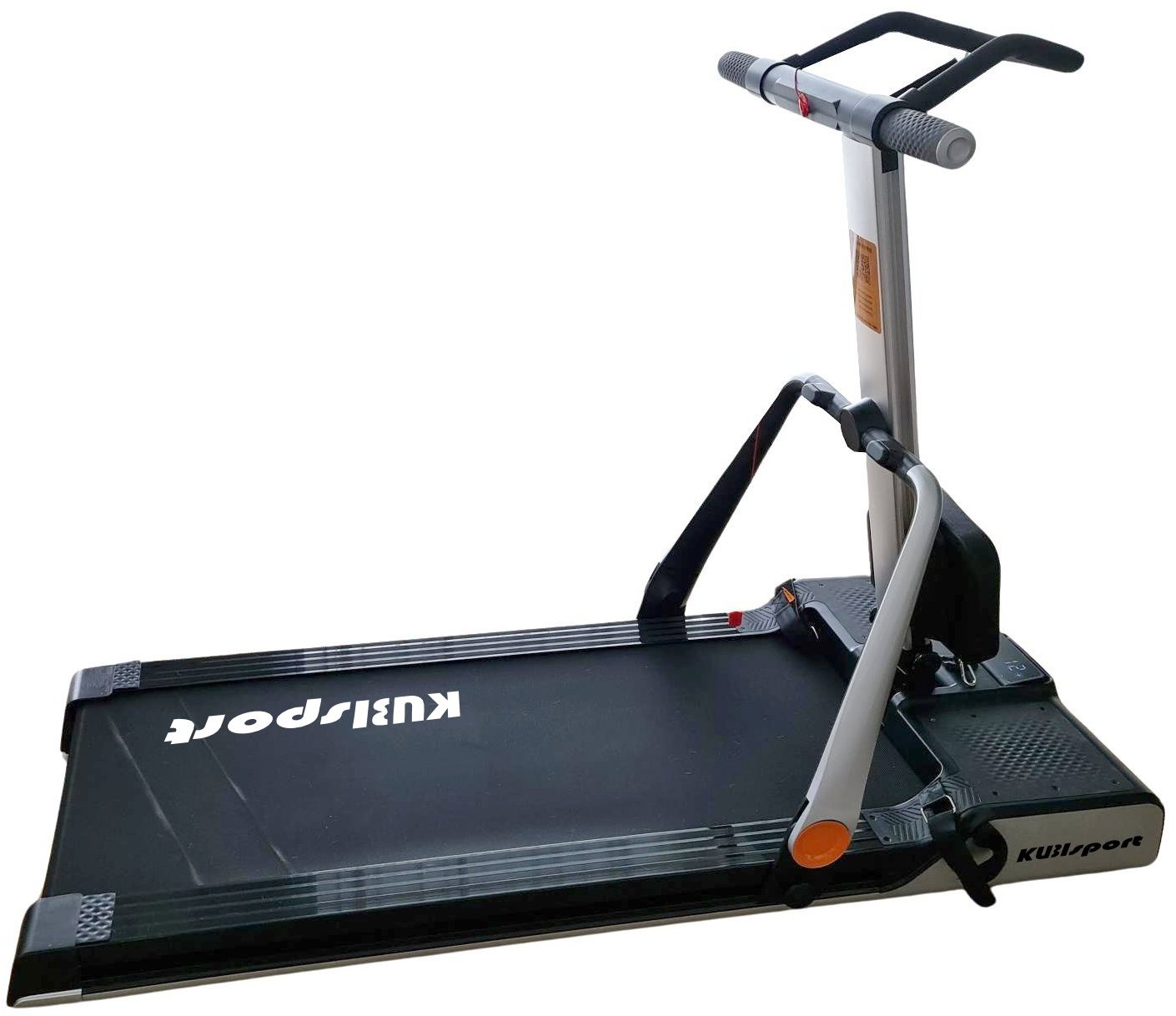 KUBIsport Běžecký pás 4 v 1 s veslovecím trenážerem, kladkou a břišním trenažerem GB/ROW