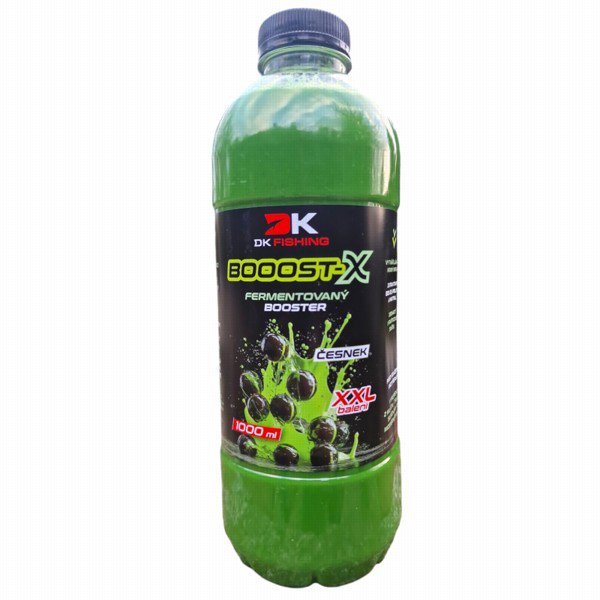 DK Fishing Booster fermentovaný Booost-X Česnek 1 l