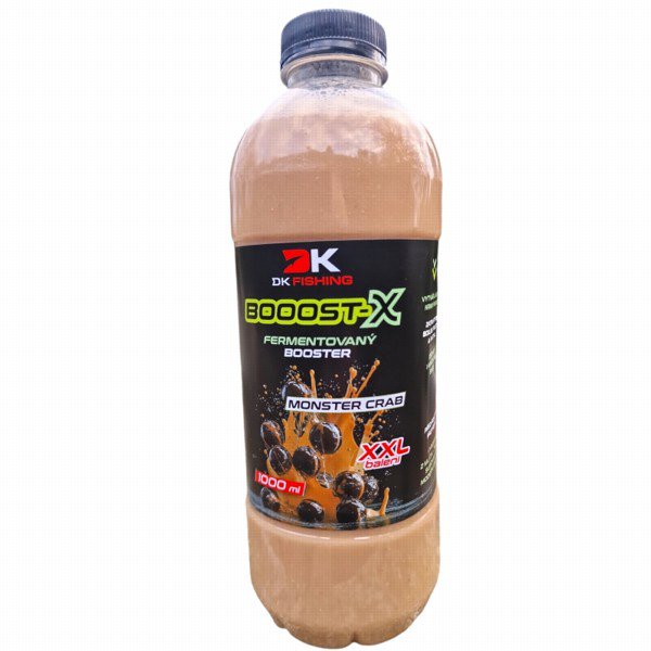 DK Fishing Booster fermentovaný Booost-X Monster Crab 1 l