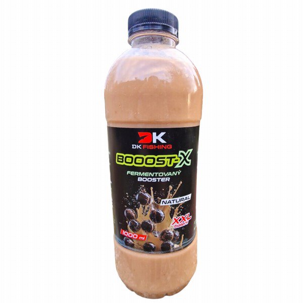 DK Fishing Booster fermentovaný Booost-X Natural 1 l