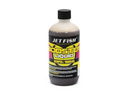 Jet Fish Booster Liquid Scopex / Vanilka 500 ml