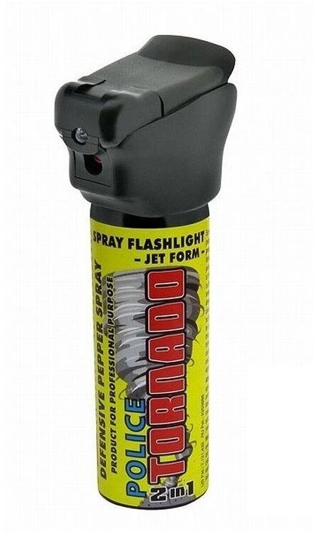 ESP Pepřový sprej s LED světlem POLICE TORNADO 63 ml