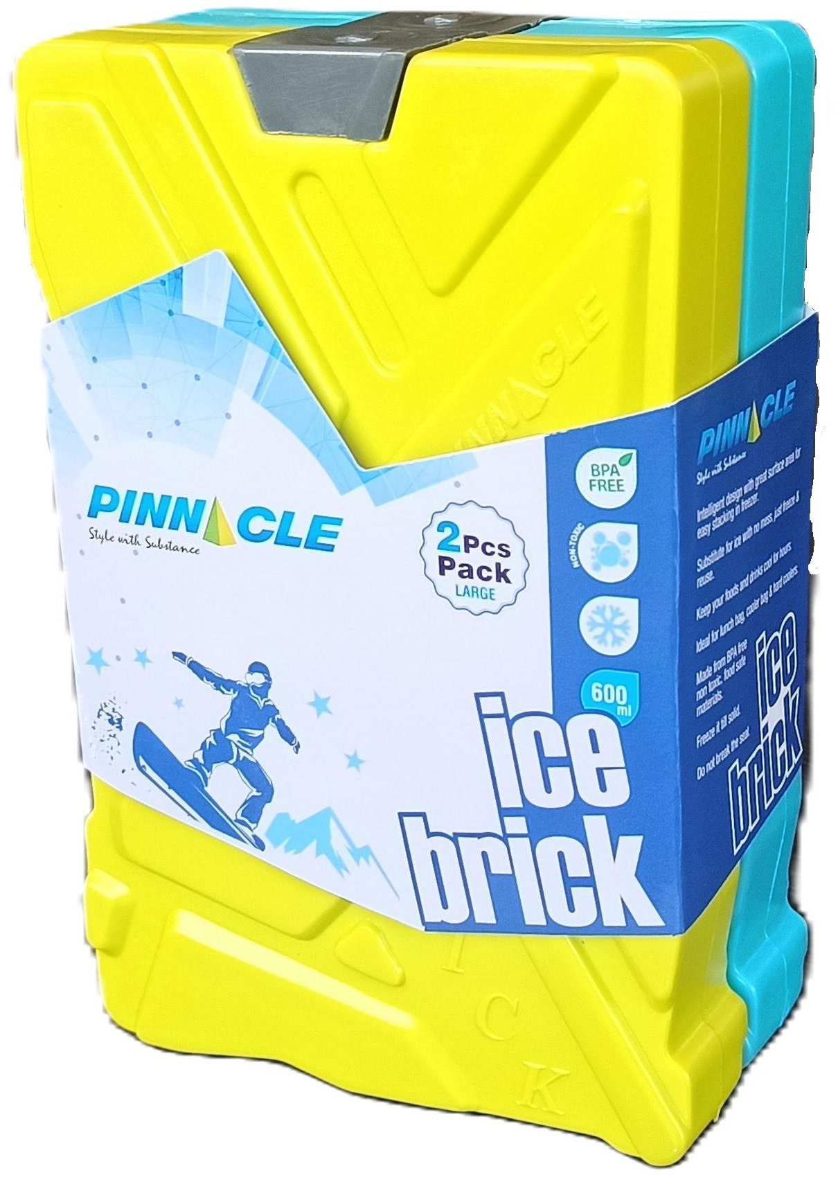 Pinnacle Ice Bricks 2 pcs 600 ml