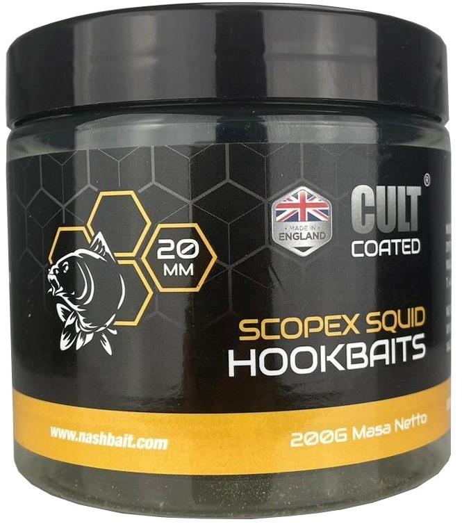 Nash Boilies Scopex Squid Cult Coated Hookbaits 15 mm