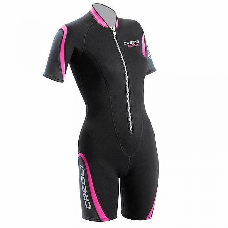 Cressi Neoprenový short Playa Lady 2,5 mm růžový, M/3