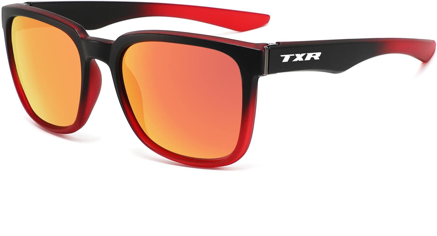 TXR Challenger, sportovní úzké brýle, černo-červené