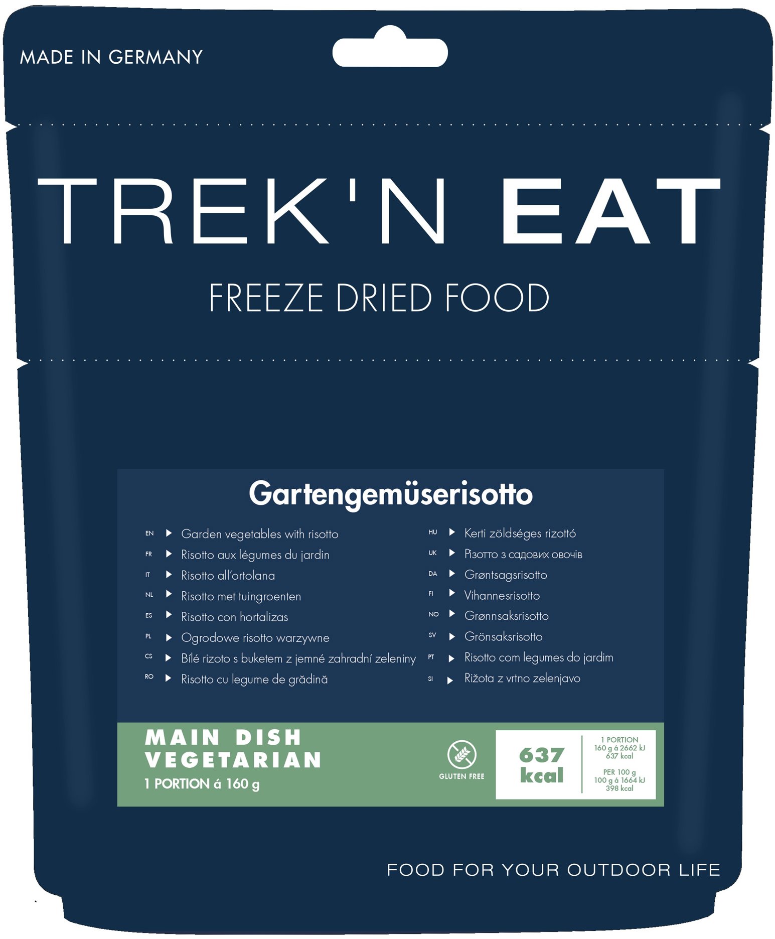 Trek'n eat Bílé rizoto s buketem z jemné zahradní zeleniny