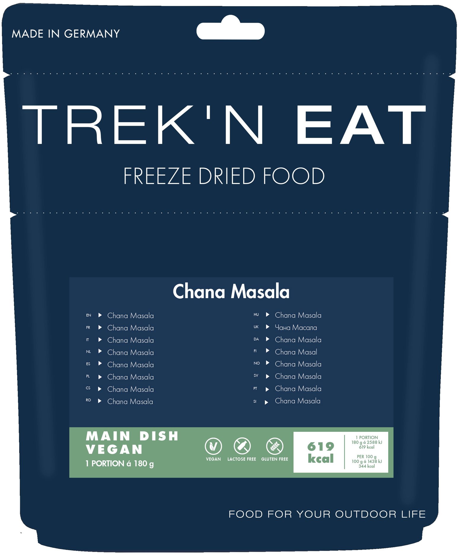 Trek'n eat Chana Masala