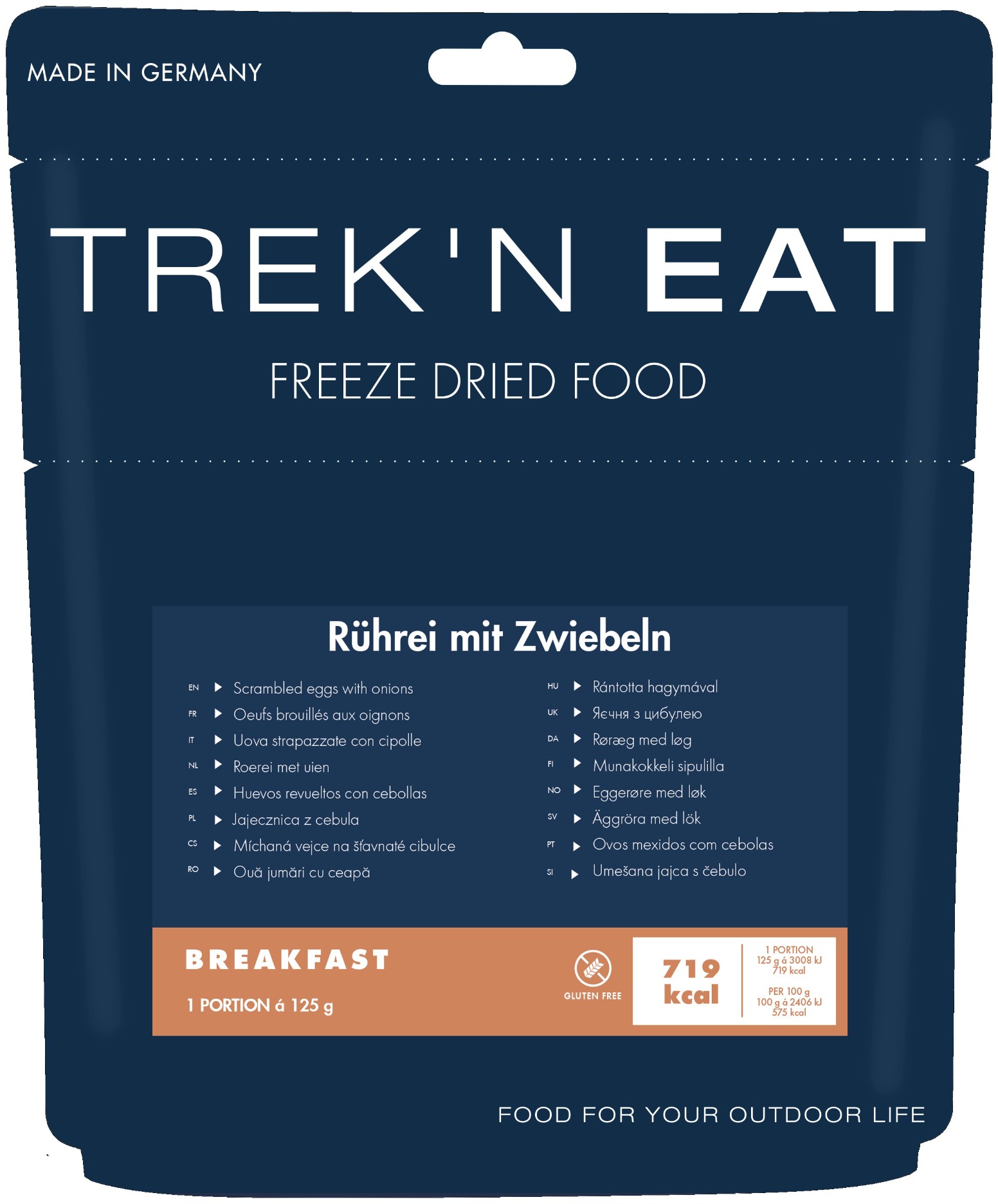 Trek'n eat Míchaná vejce na šťavnaté cibulce