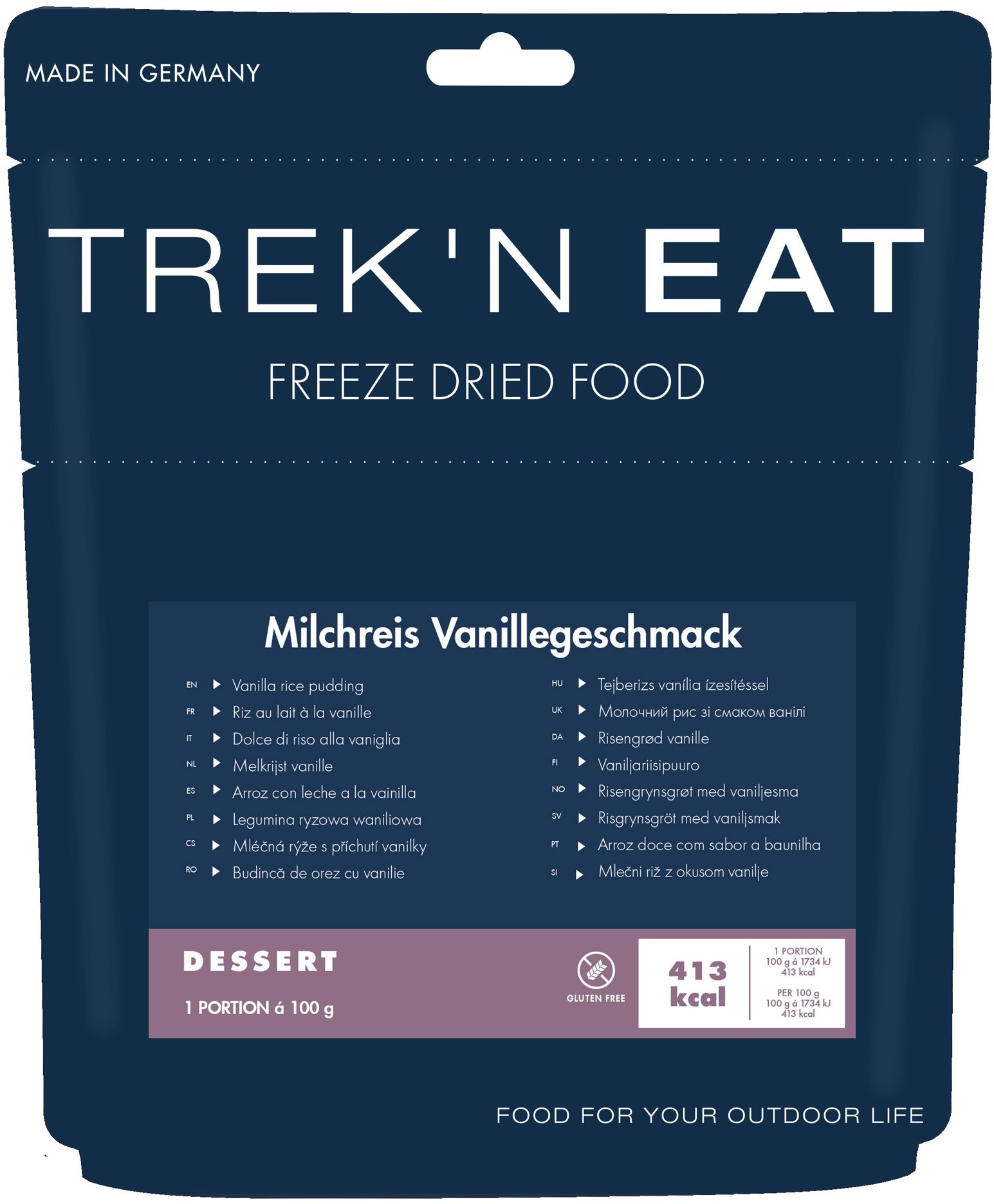 Trek'n eat Mléčná rýže s příchutí vanilky
