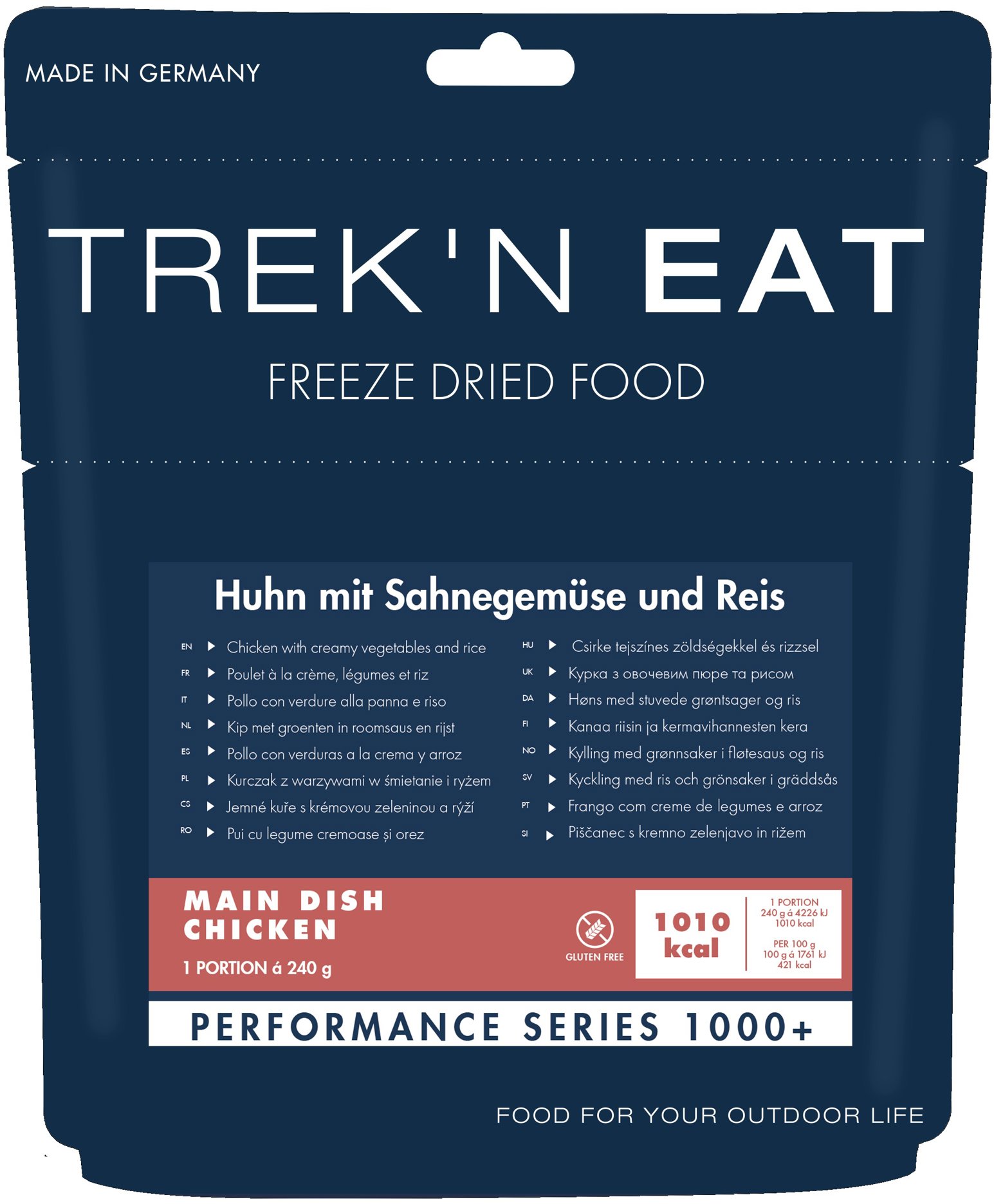 Trek'n eat Jemné kuře s krémovou zeleninou a rýží 1000+ kcal