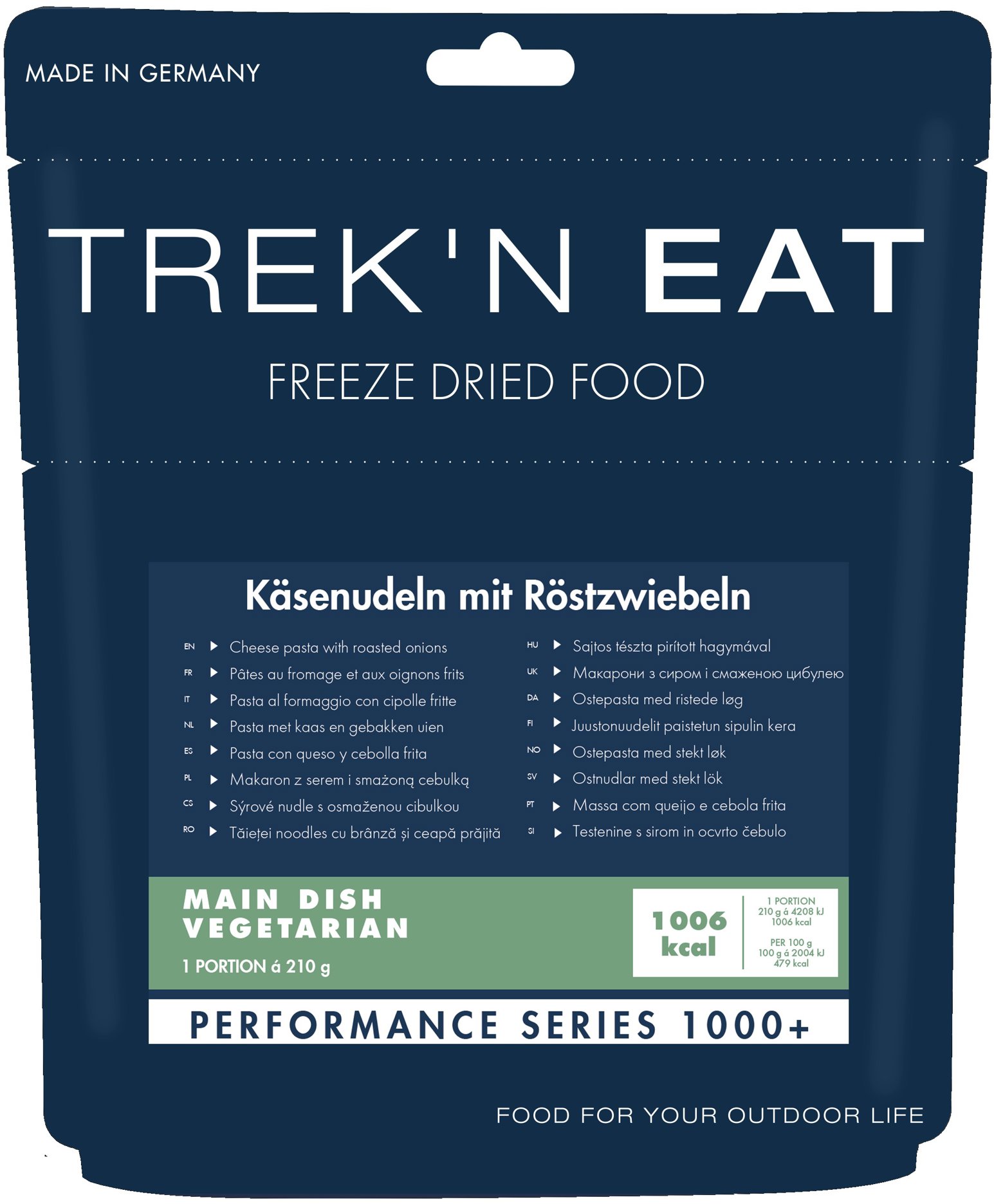 Trek'n eat Sýrové nudle s osmaženou cibulkou 1000+ kcal