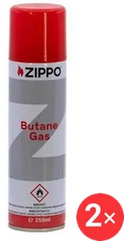 Plyn do zapalovačů Zippo 2 x 250 ml